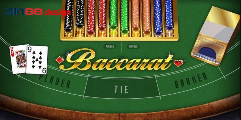 Baccarat là game bài hấp dẫn cung cấp tại casino Sin88